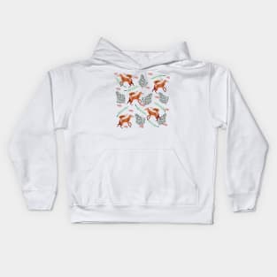 Fox in Foliage Kids Hoodie